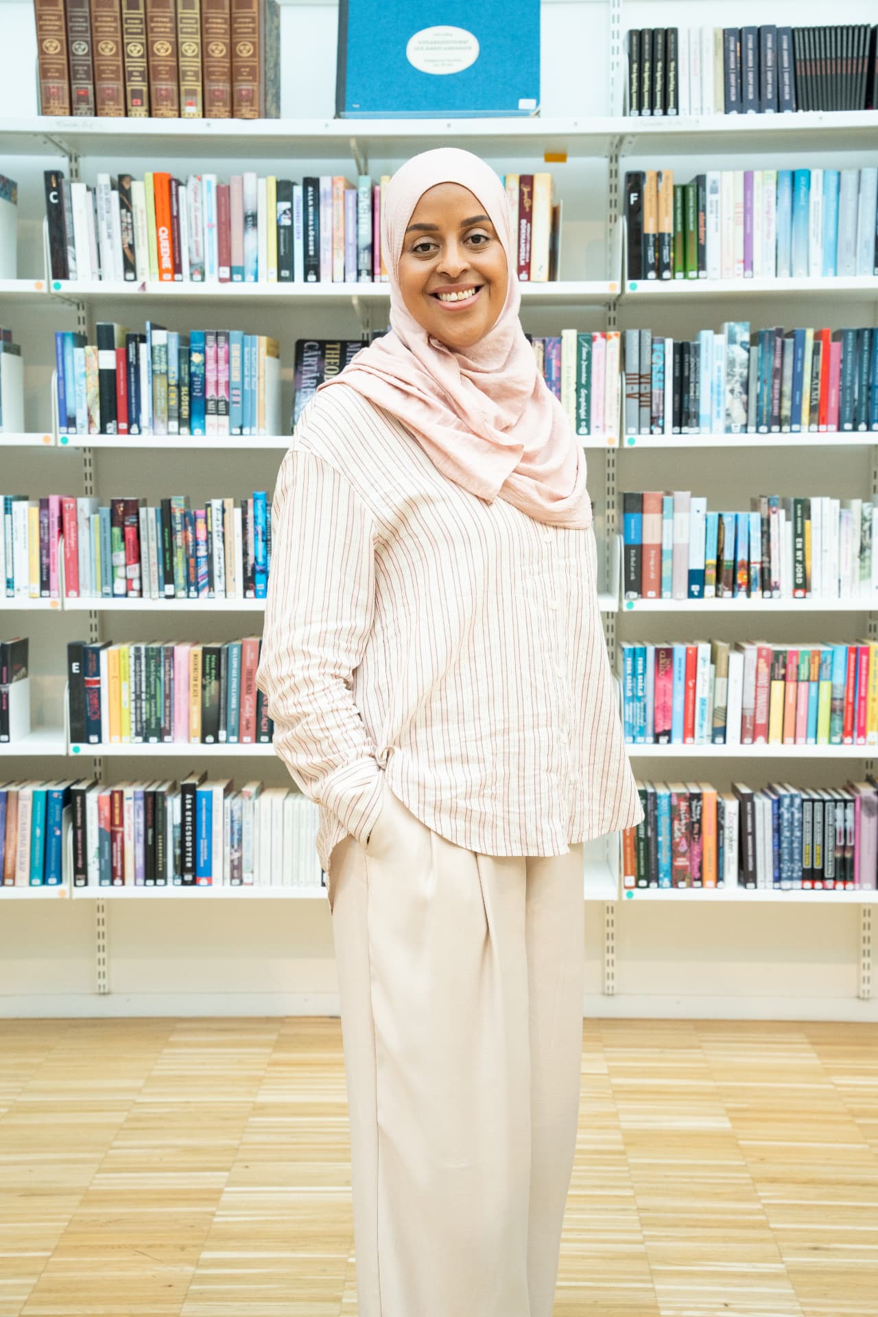Porträtt av Mona Suleiman